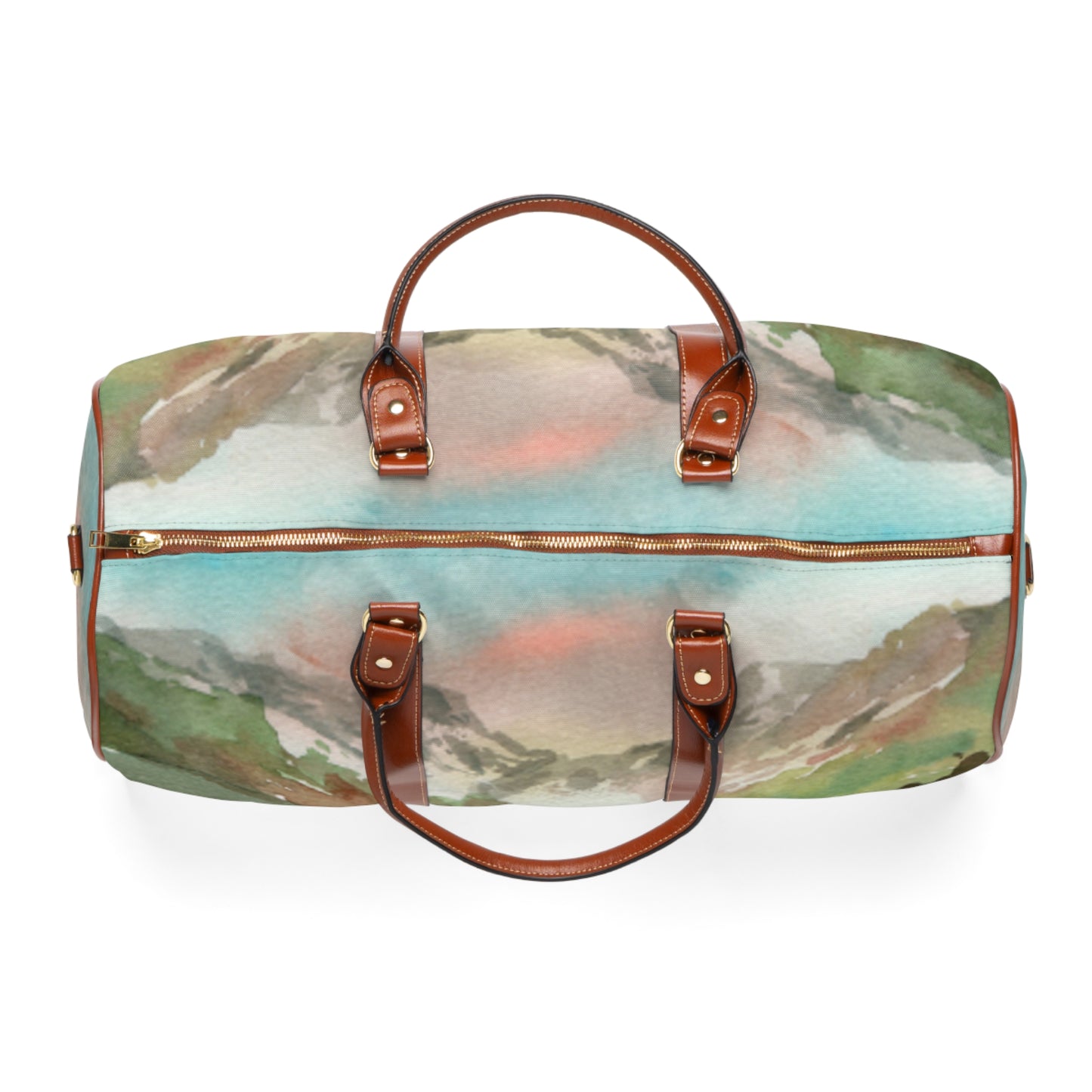 Painted Mountains - Waterproof Travel Bag