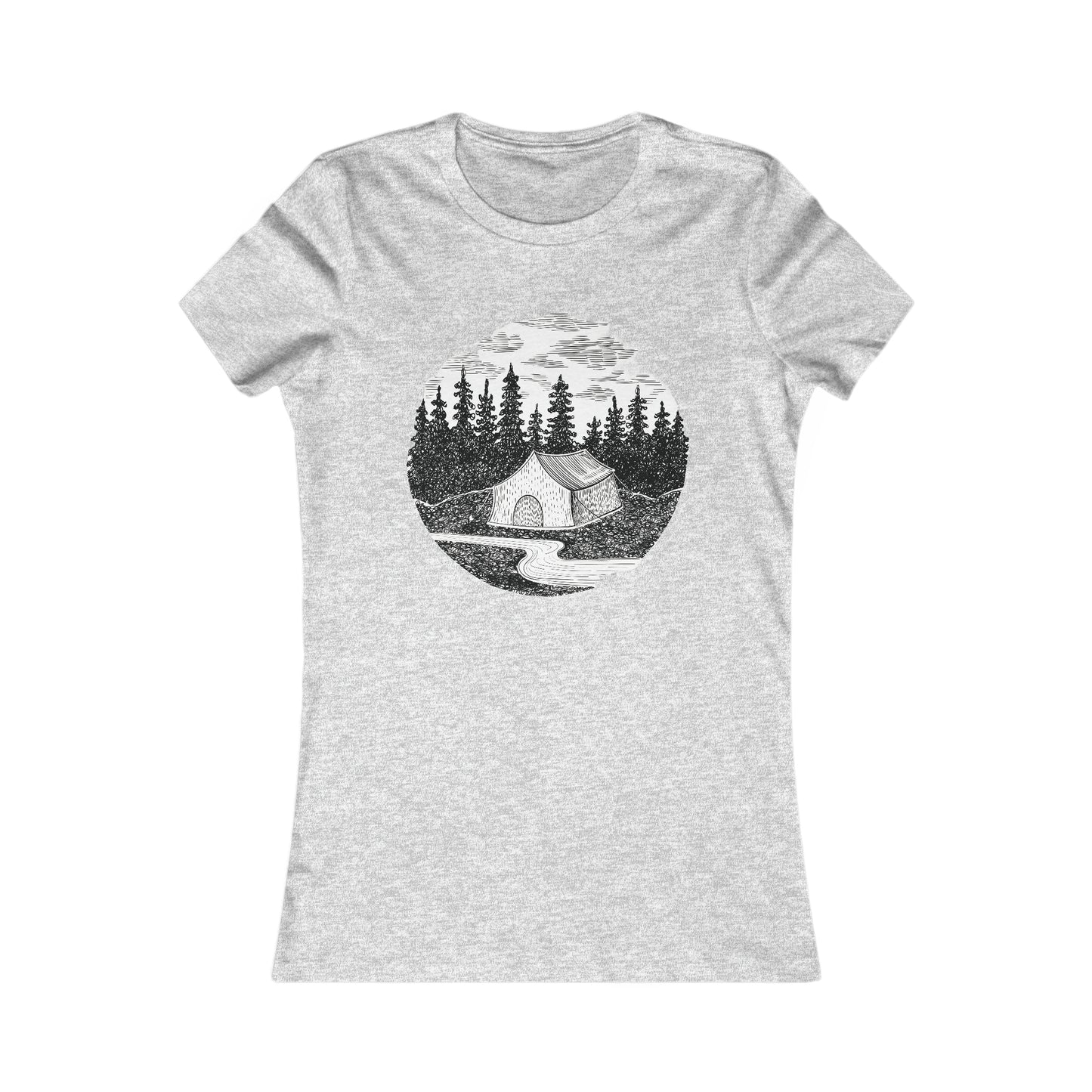 Cabin in the Woods - Women's Favorite Tee