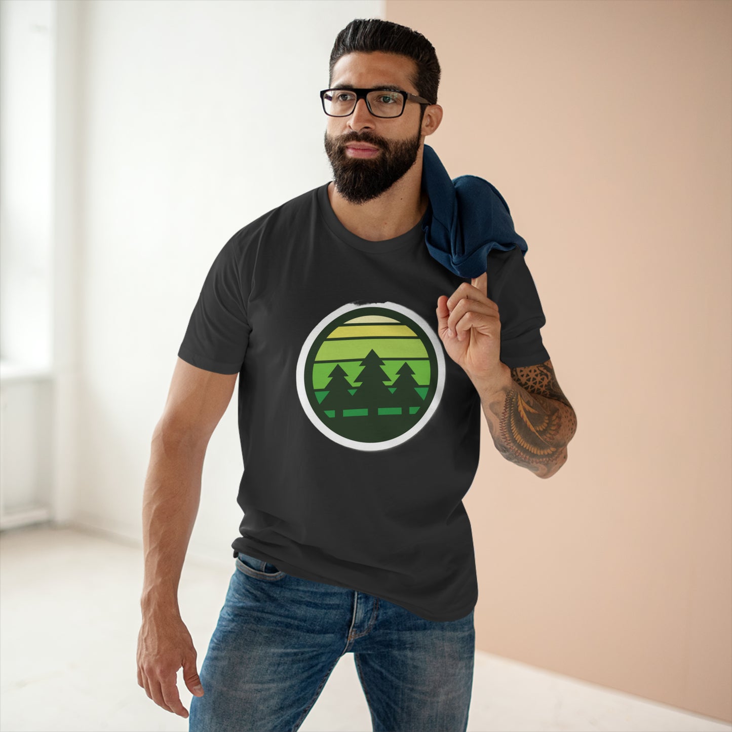 Green Trees - Men's Staple Tee