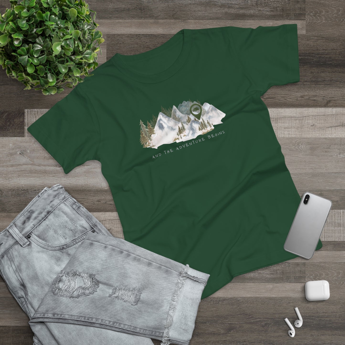 Adventure Begins - Women's T-shirt