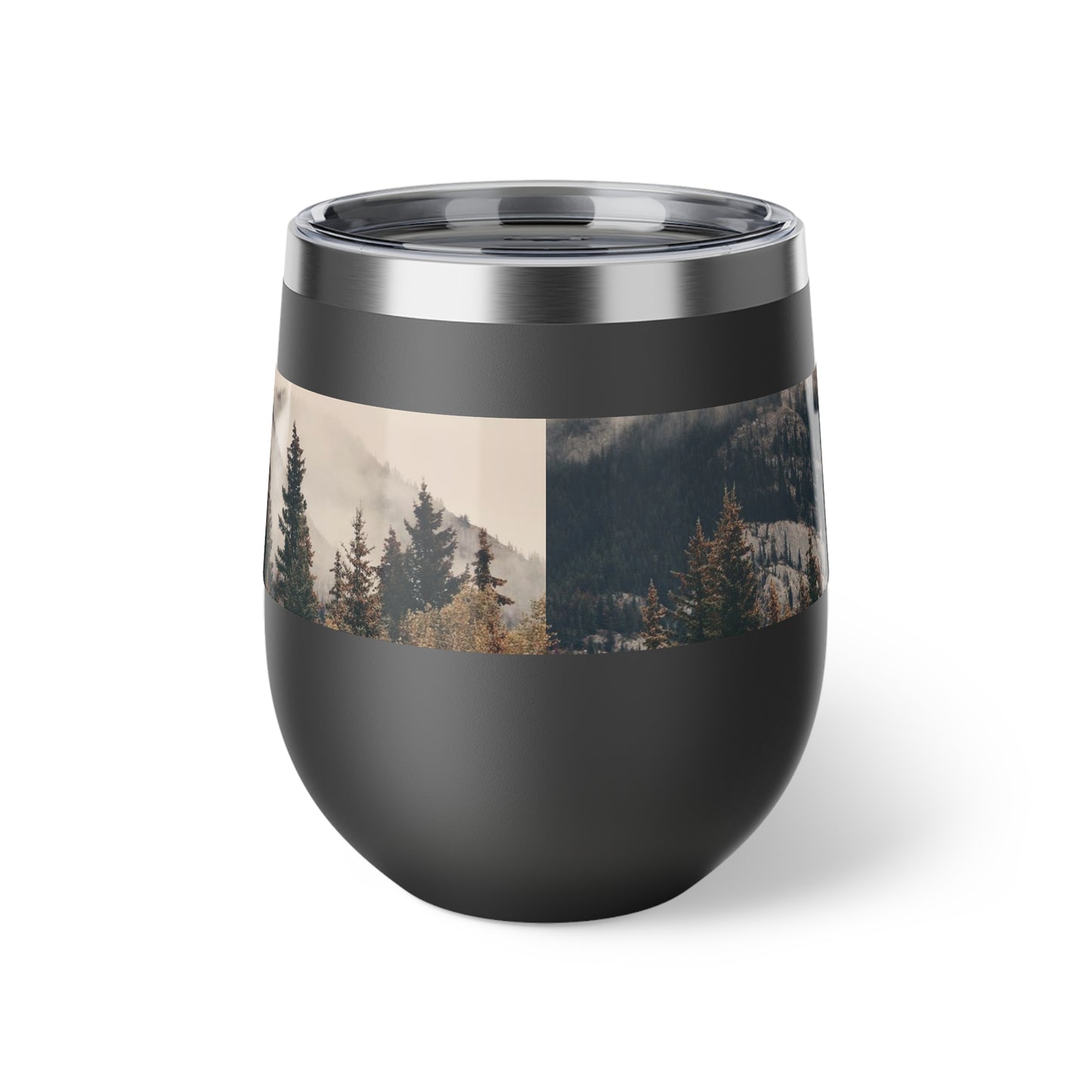 Foggy Mountain View Copper Vacuum Insulated Cup, 12oz