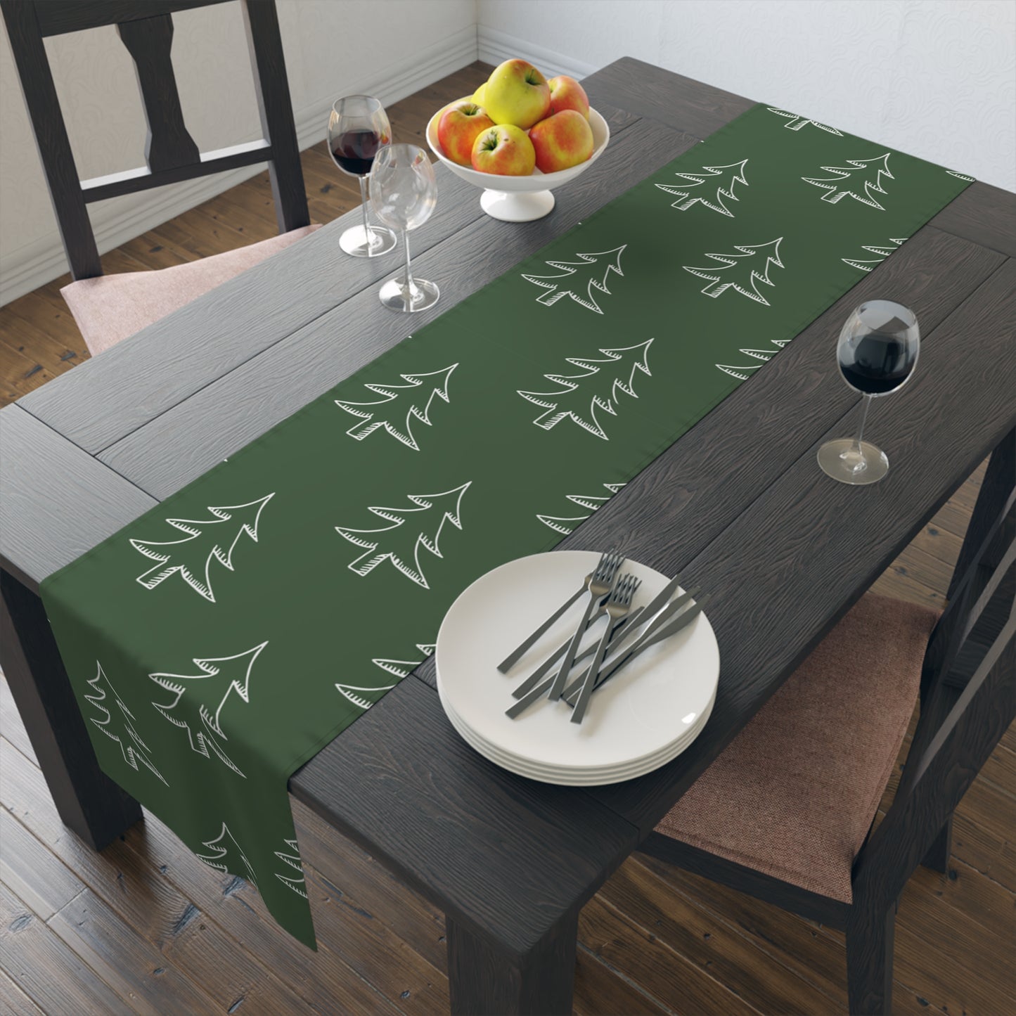 Christmas Tree Table Runner