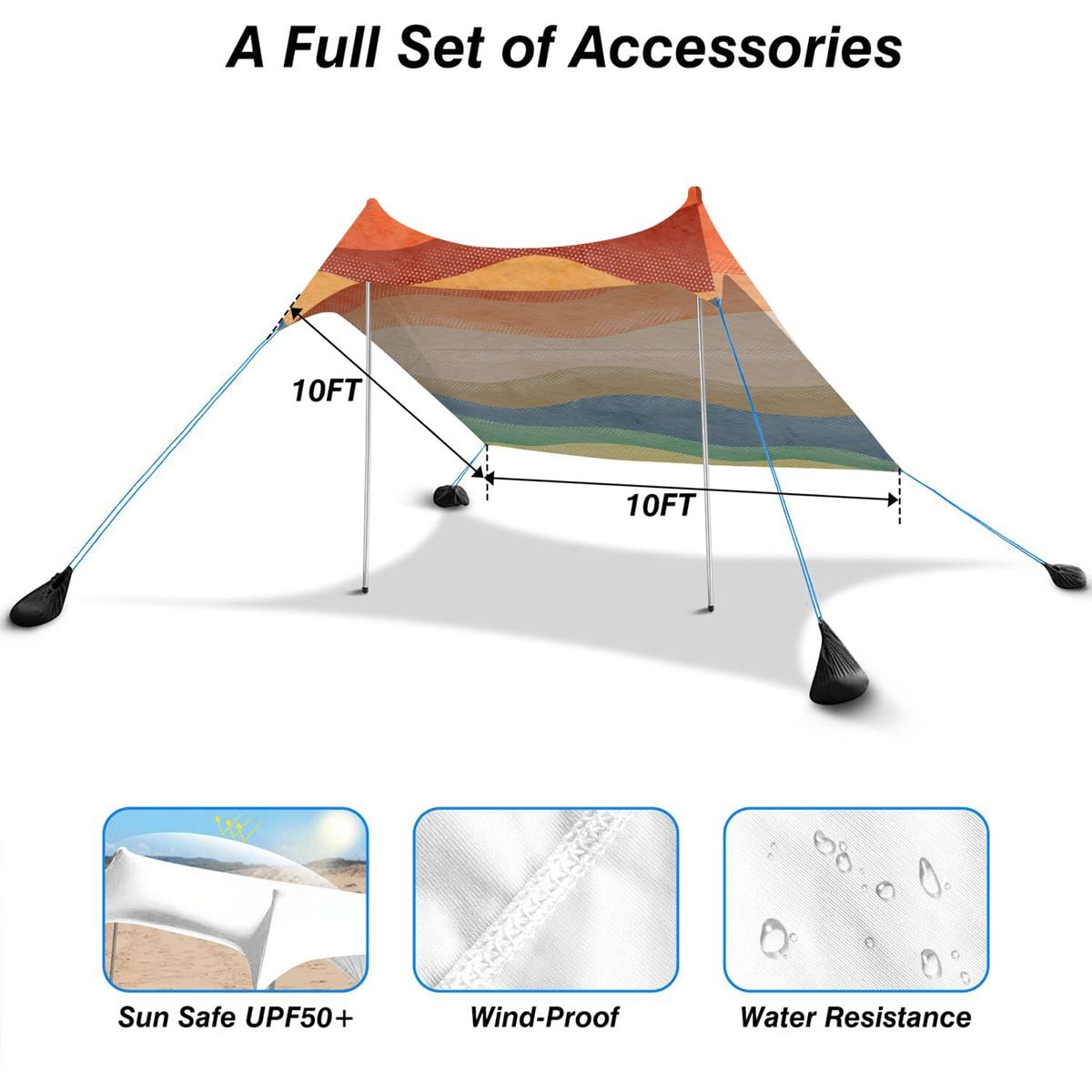 Beach Canopy Canopy Retro Designs