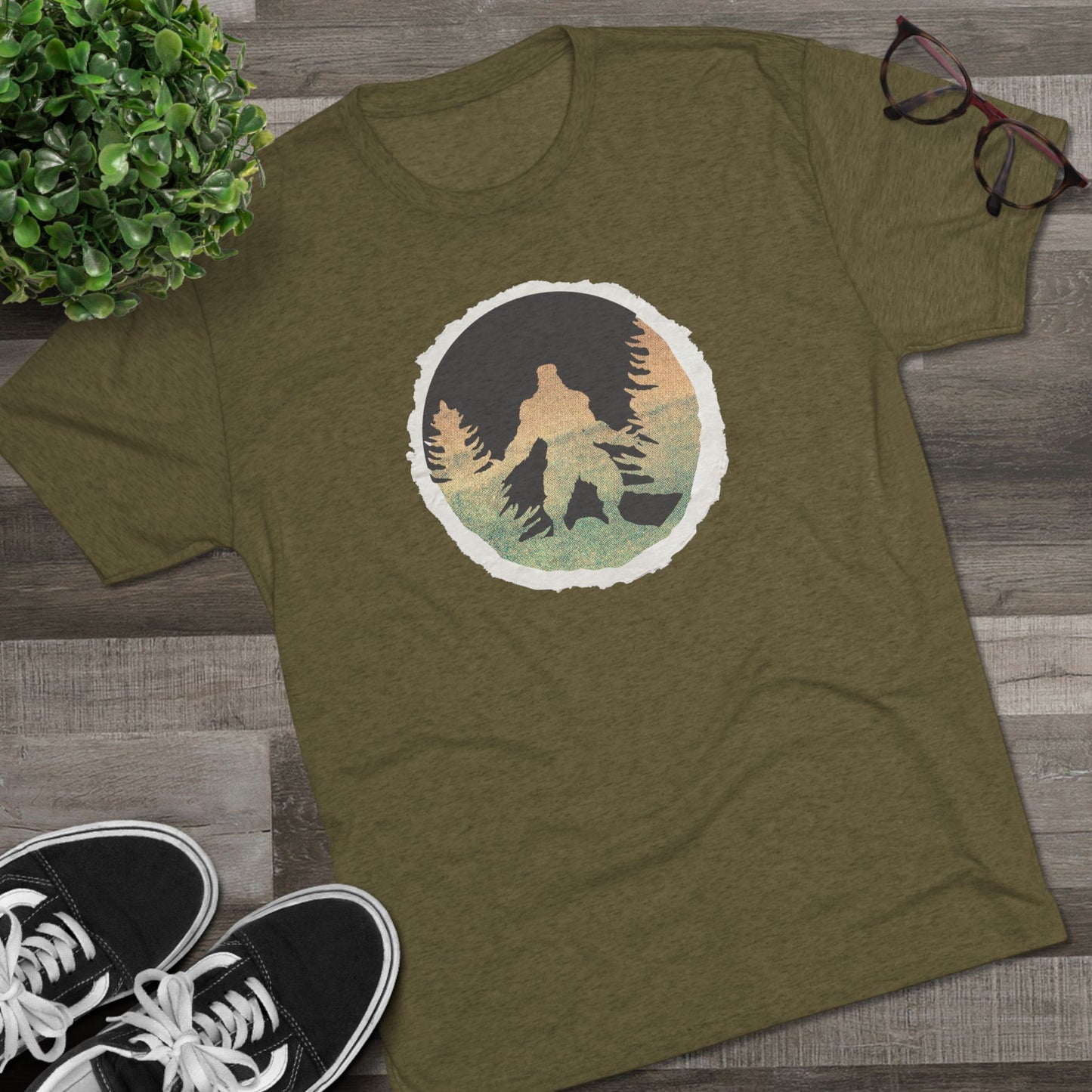 Bigfoot Good Old Times - Men's Short Sleeve Tee