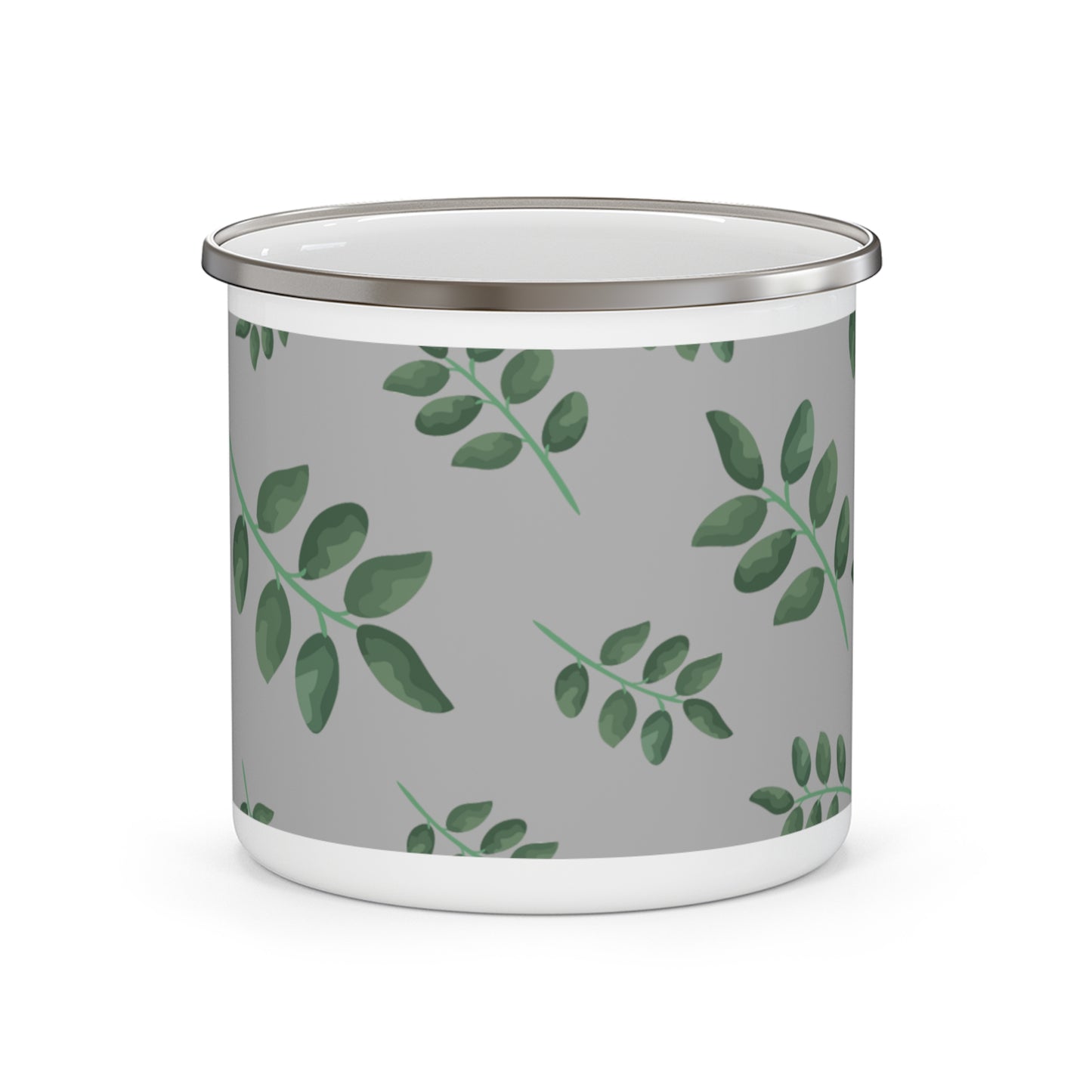 Fern Enamel Camping Mug