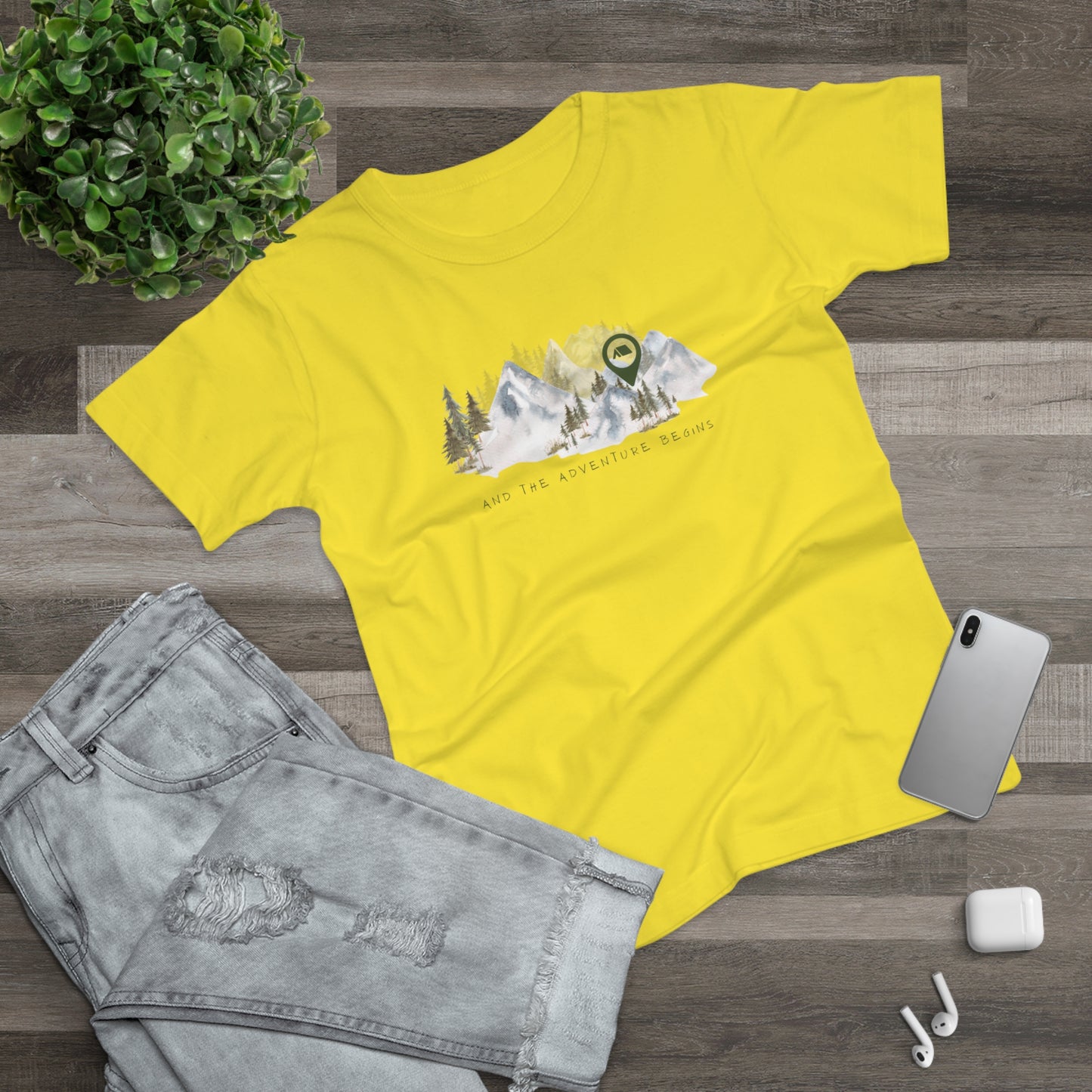 Adventure Begins - Women's T-shirt