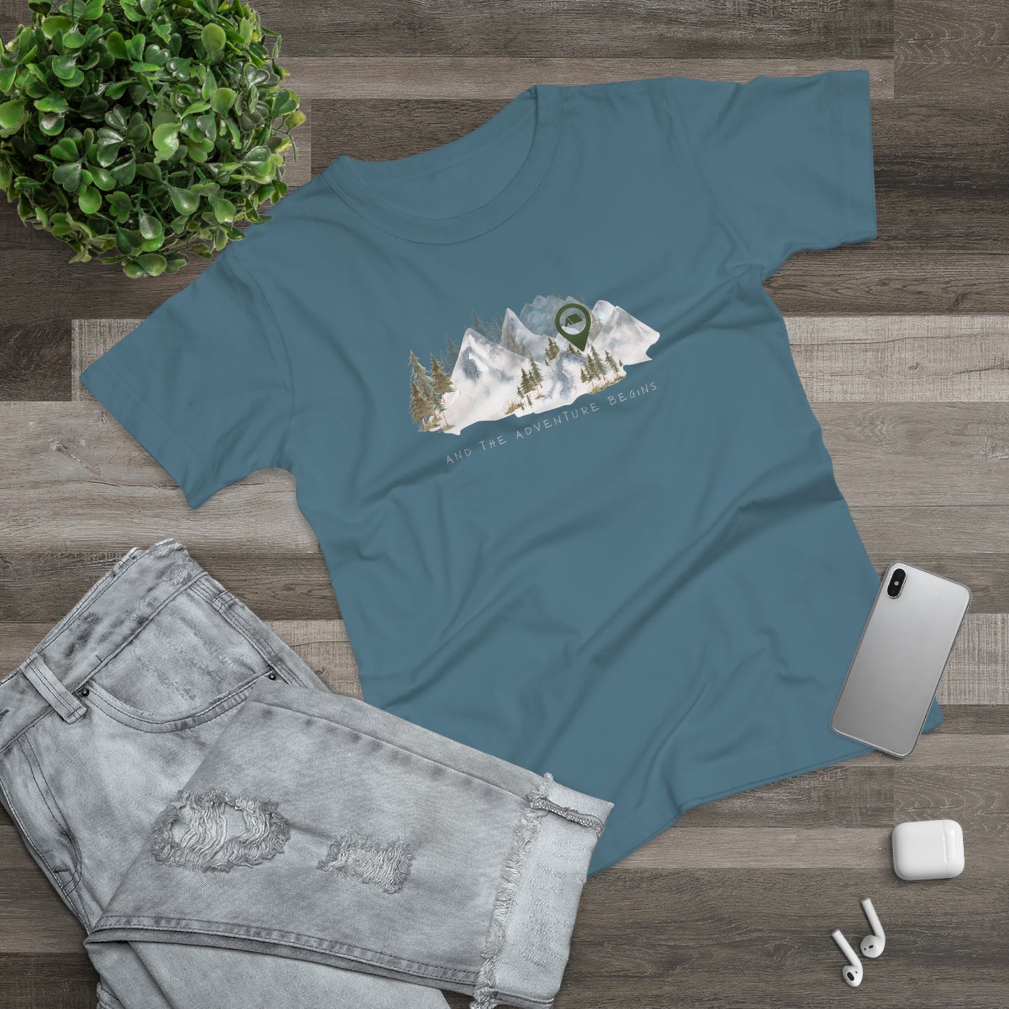 Adventure Begins - Women's T-shirt