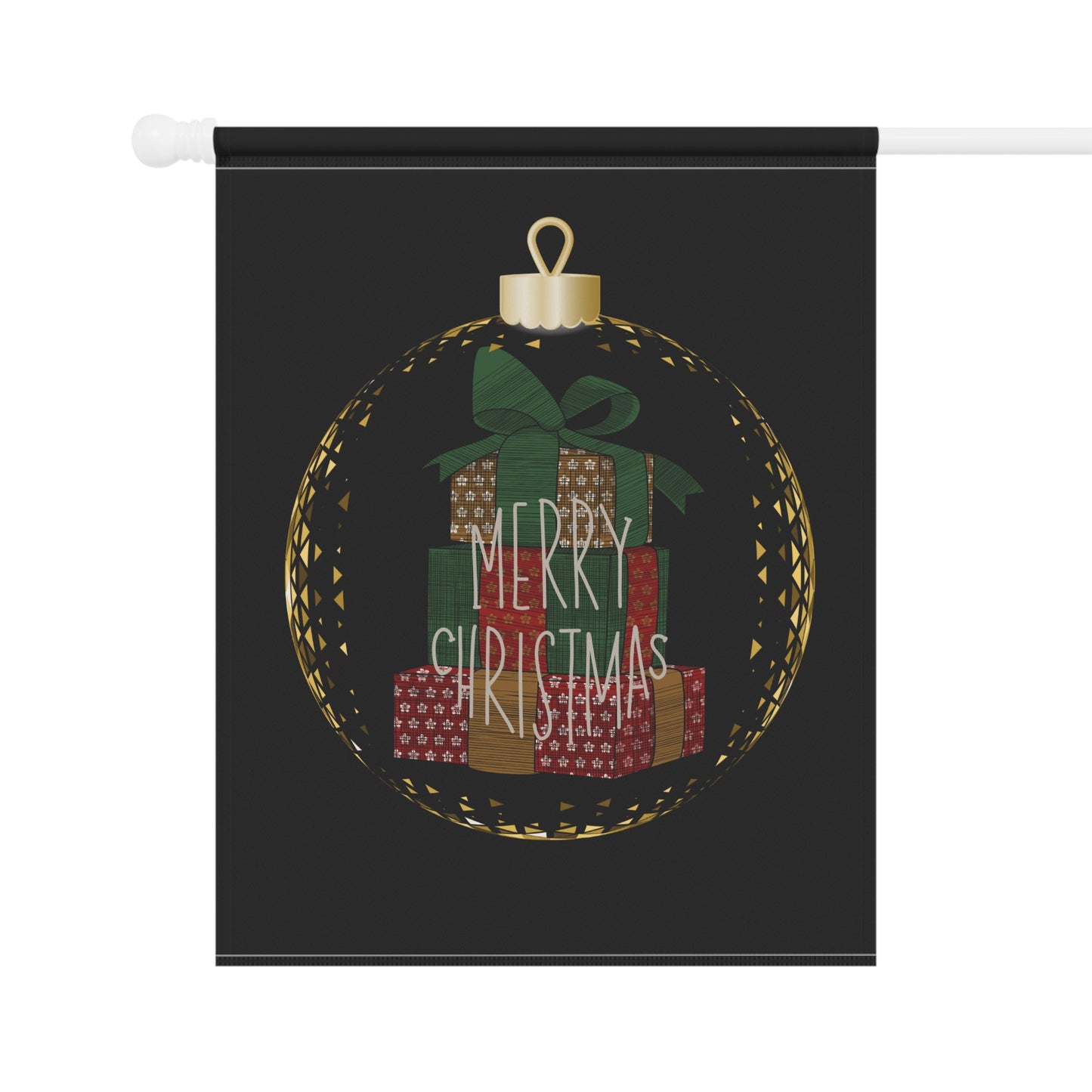 Merry Christmas Garden Banner