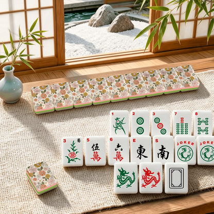 4 Layer Mahjong Tiles Set - Multiple Style Available