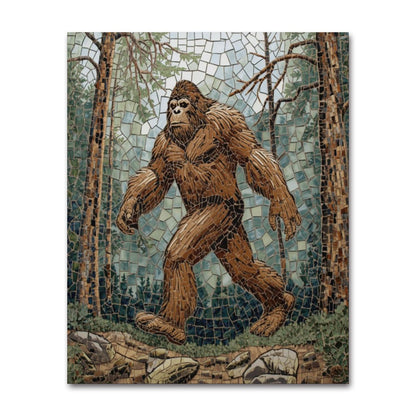 Mosaic Bigfoot Frameless Paint by Numbers Kit