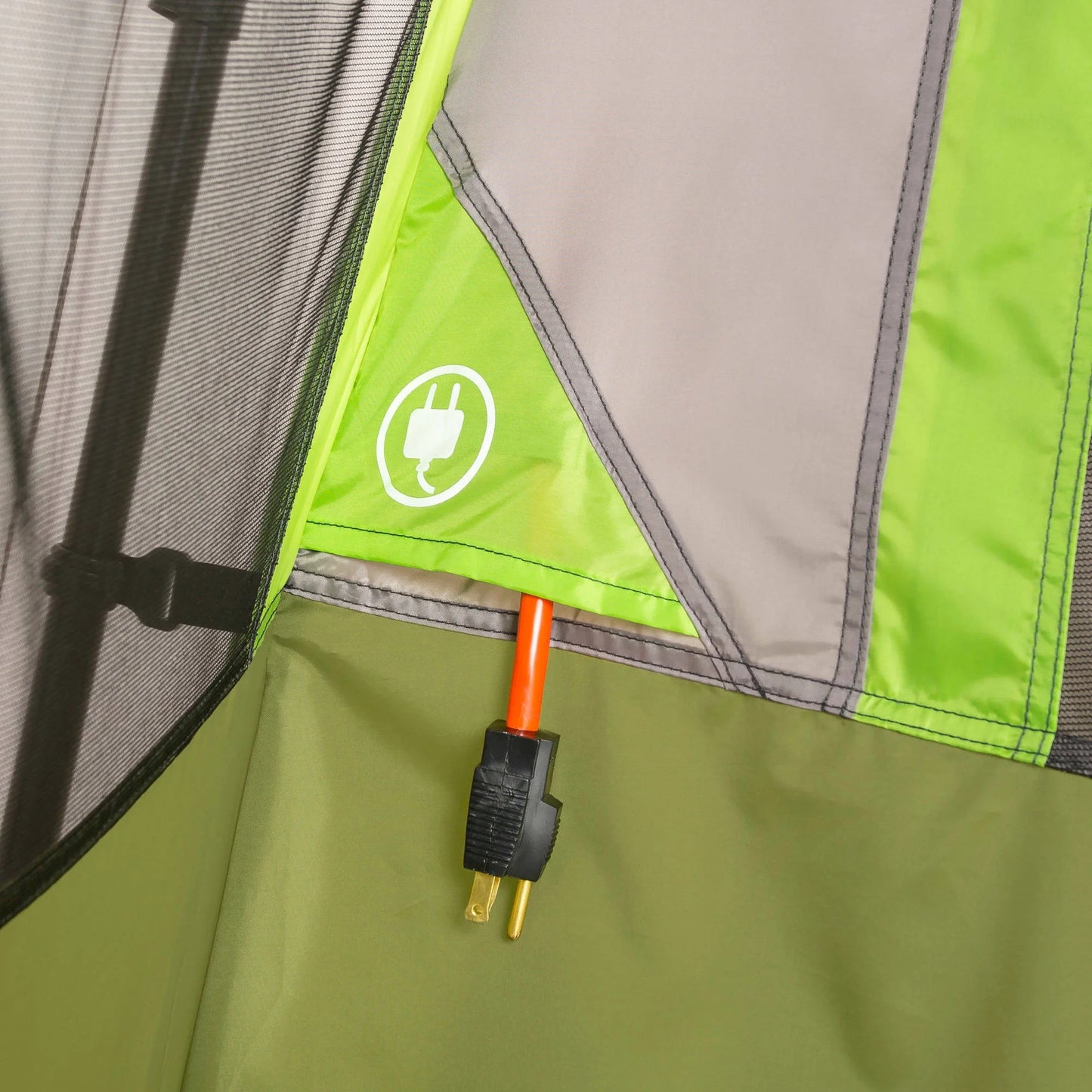 14' X 13.5' 9 Person 2 Room Instant Cabin Tent with Screen Room, 40.8 Lbs