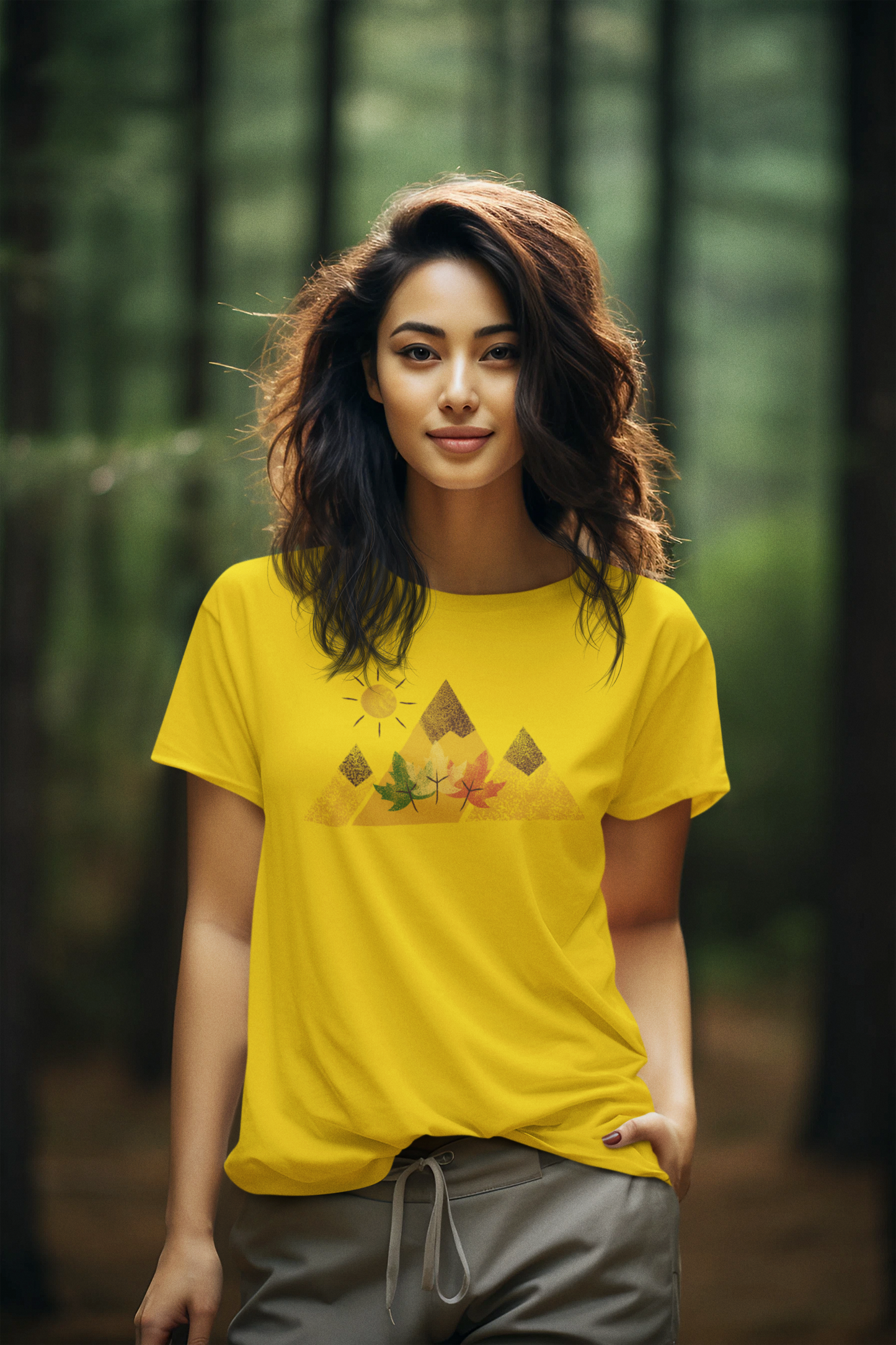 Fall Mountain Iconic Women's T-Shirt