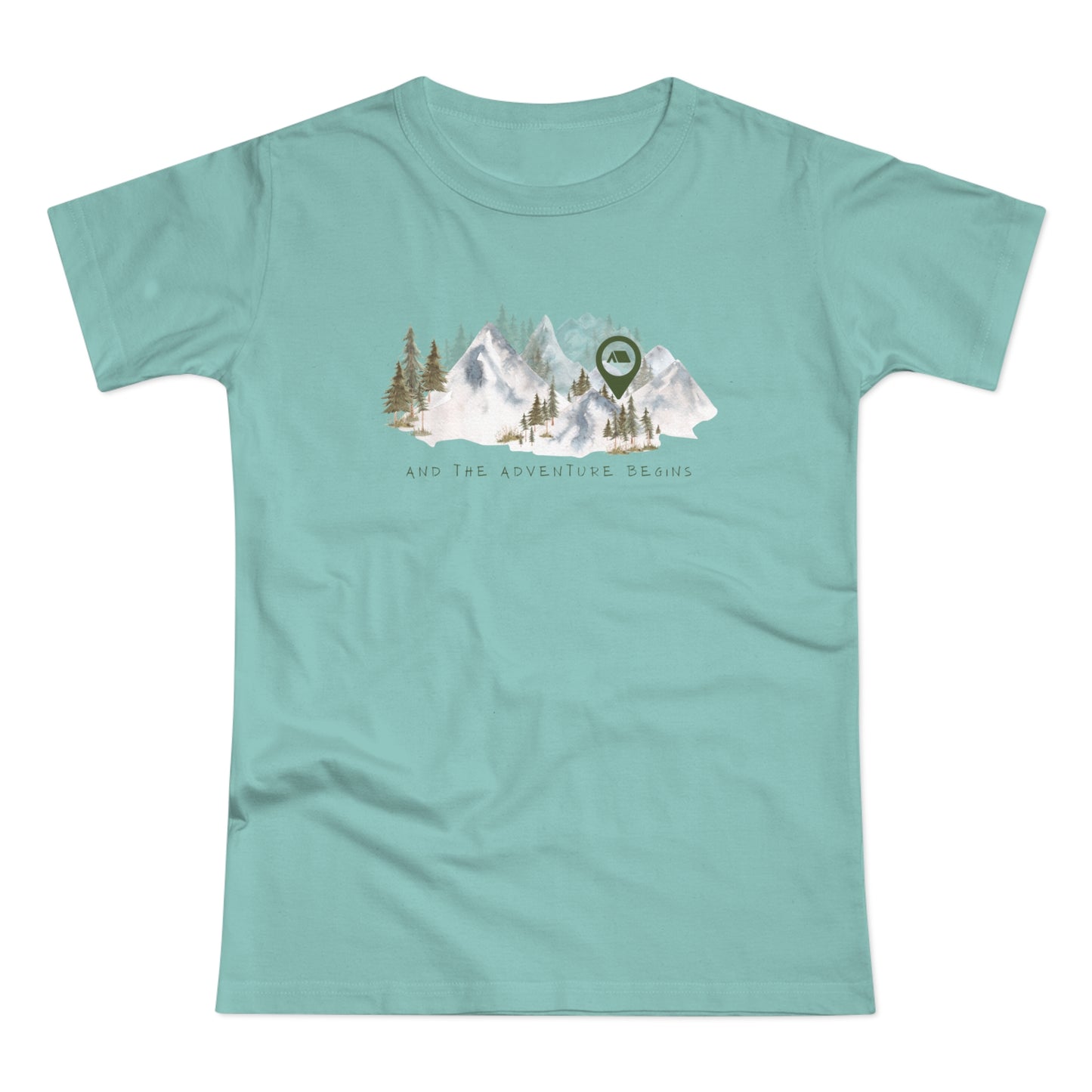 Adventure Begins - Women's T-shirt