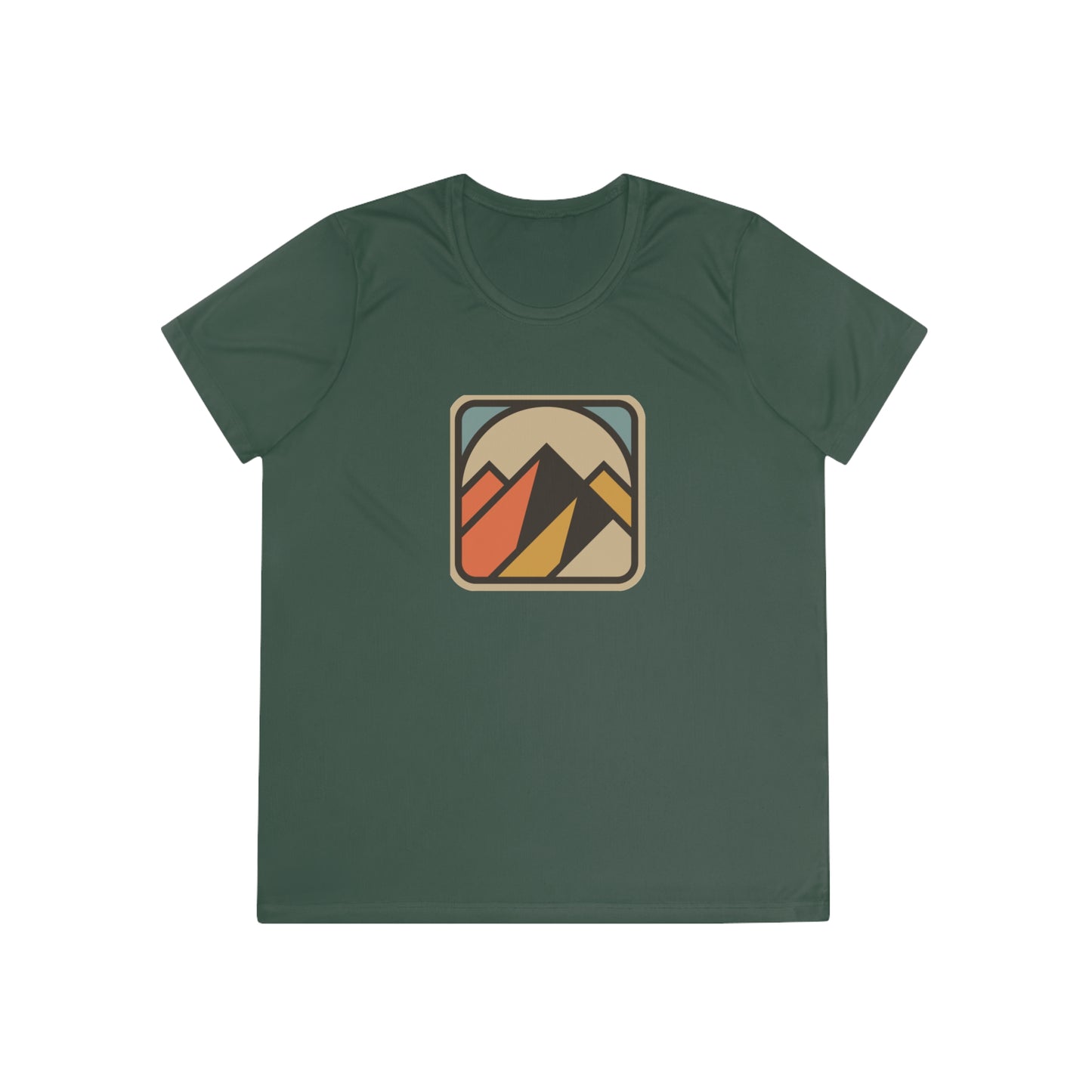 Retro Mountain Range Women’s Graphic T‑Shirt