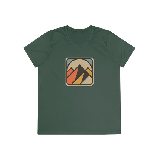 Retro Mountain Range Women’s Graphic T‑Shirt