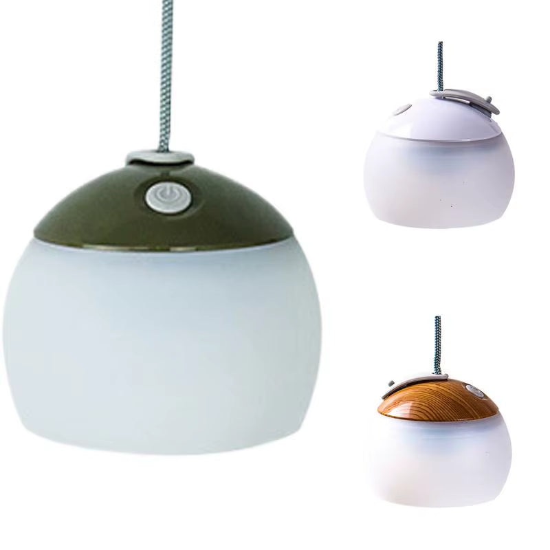 Camping Tent Light with Hook 4 Mode Adjustable LED Light Portable Outdoor Lantern Rechargeable LED Tent Lantern for Fishing Camp