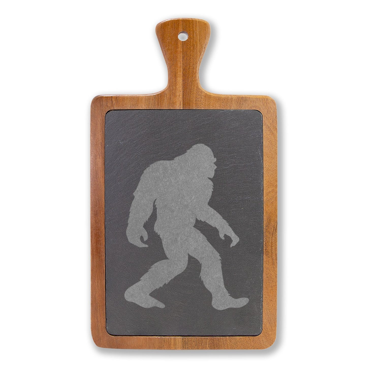 Bigfoot Charcuterie Board — Engraved Sasquatch Serving Platter