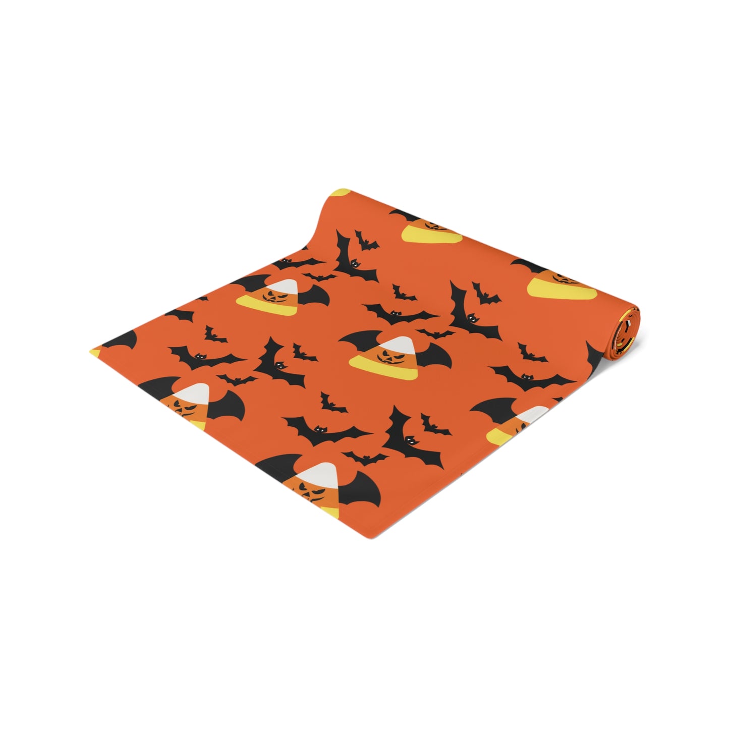 Candy Corn Bat Attack - Table Runner