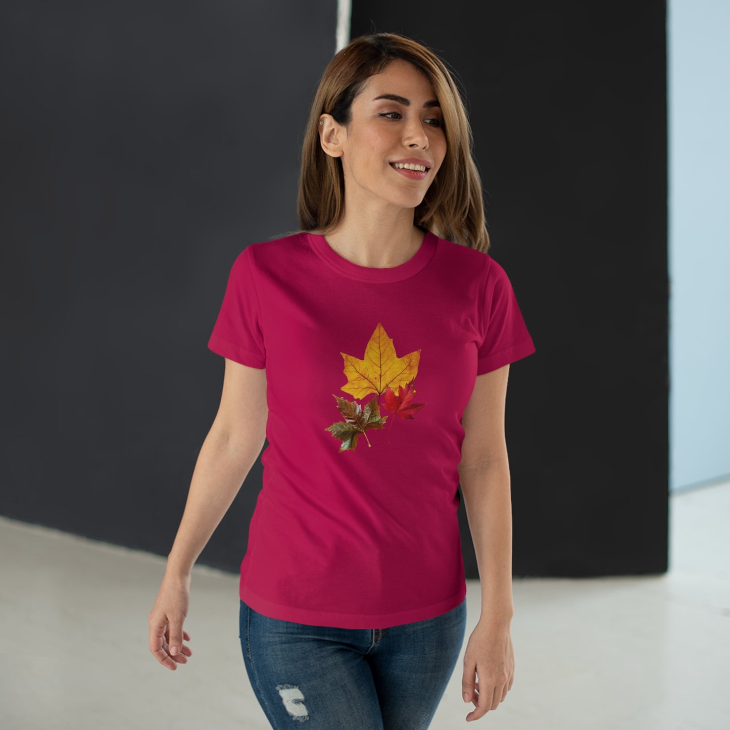 Maple Leaves - Women's T-shirt