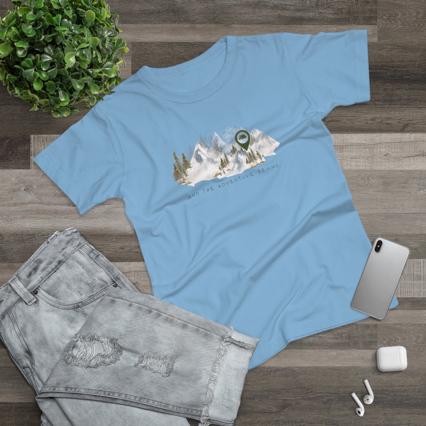 Adventure Begins - Women's T-shirt