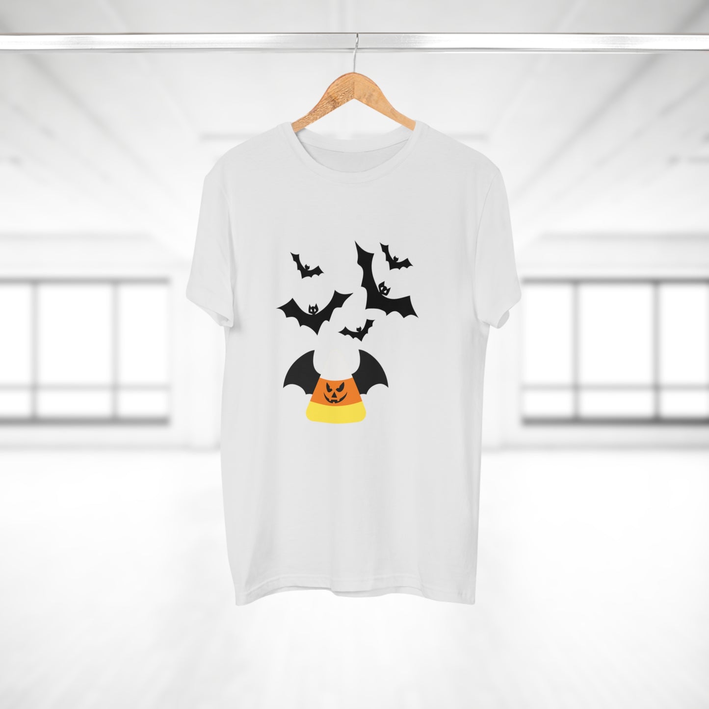 Candy Corn Bat Attack  - Men's T-shirt