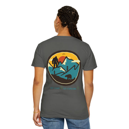 Bigfoot In the Mountains Unisex T-shirt