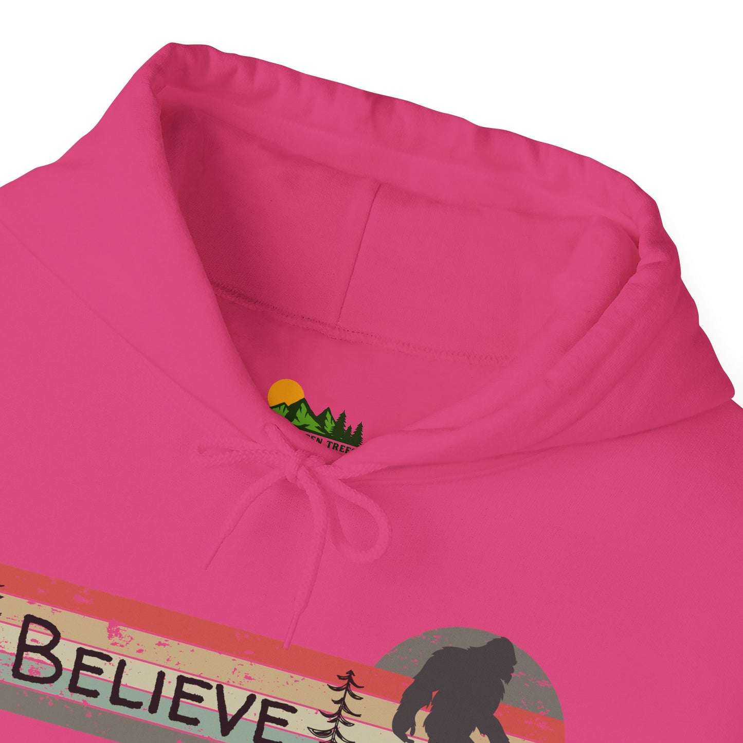 Bigfoot Believe Hooded Sweatshirt