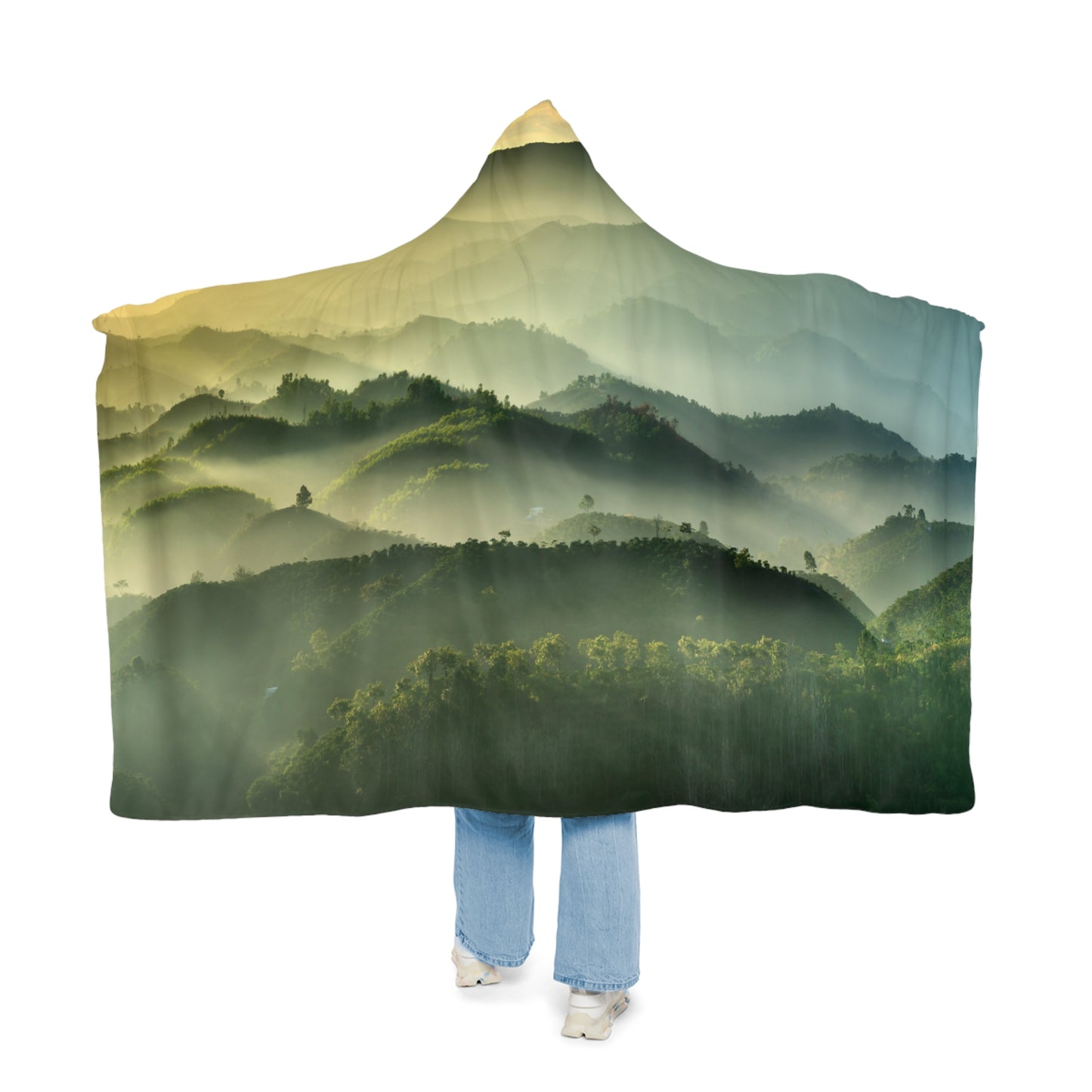 Mossy Mountain Top Blanket