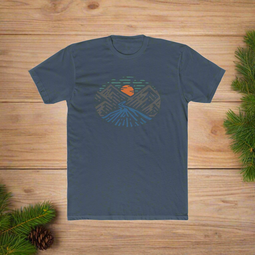 Mountain Air Men's Cotton Crew Tee