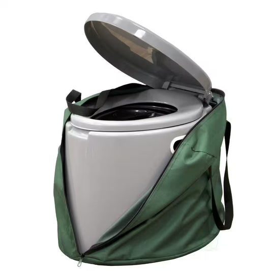 Portable Travel Toilet for Camping and Hiking with Travel Bag Non-Electric Waterless Toilet