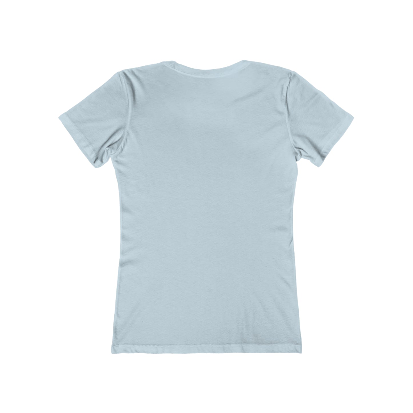 Blue Flower Burst - The Boyfriend Tee for Women