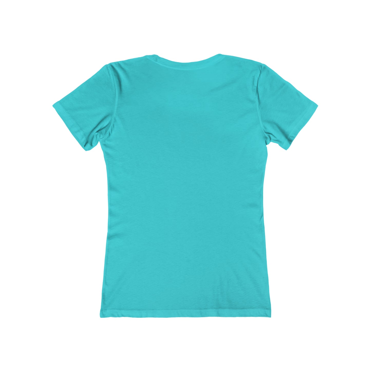 Blue Flower Burst - The Boyfriend Tee for Women