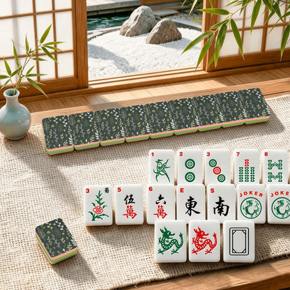4 Layer Mahjong Tiles Set - Multiple Styles Available