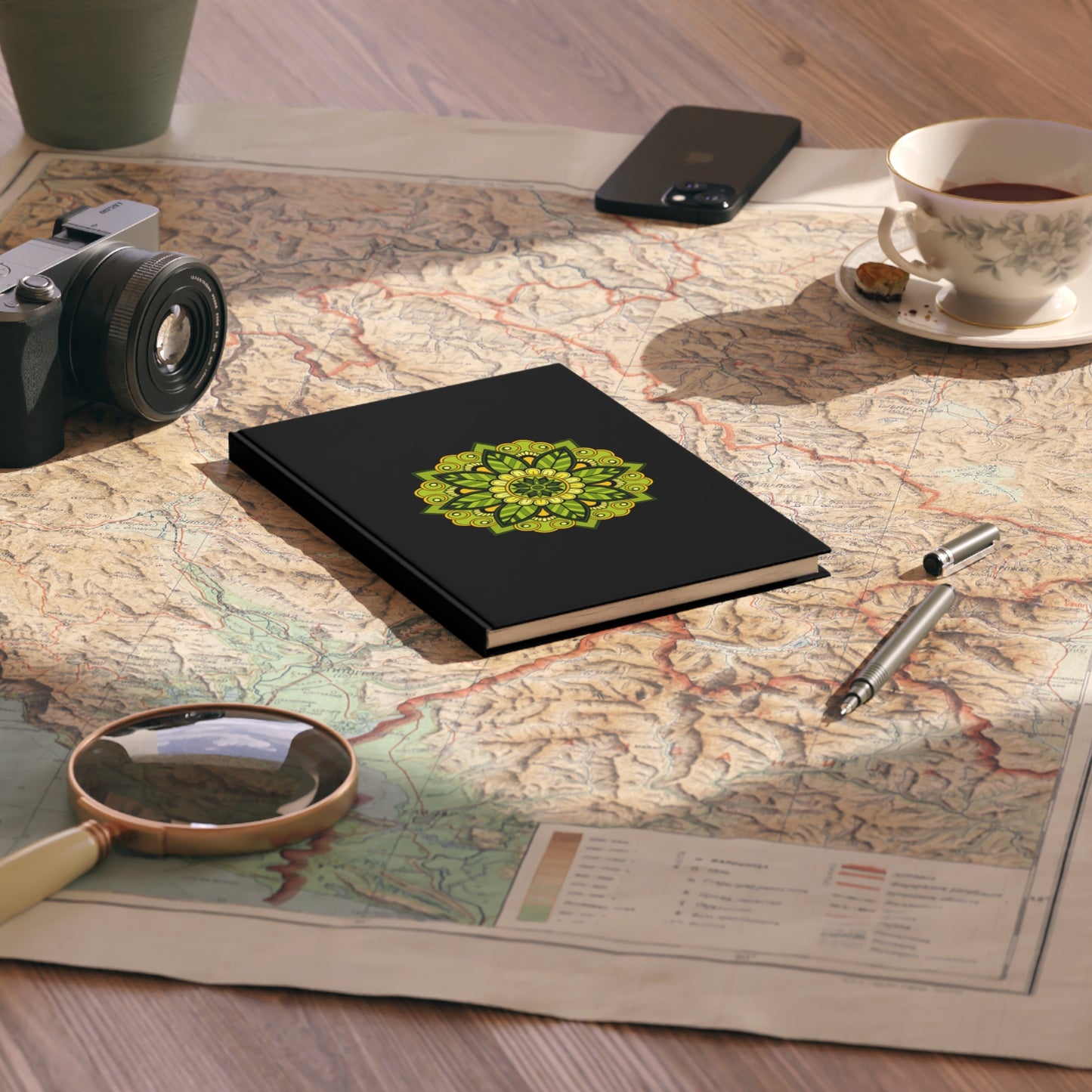 Maze Green Journal