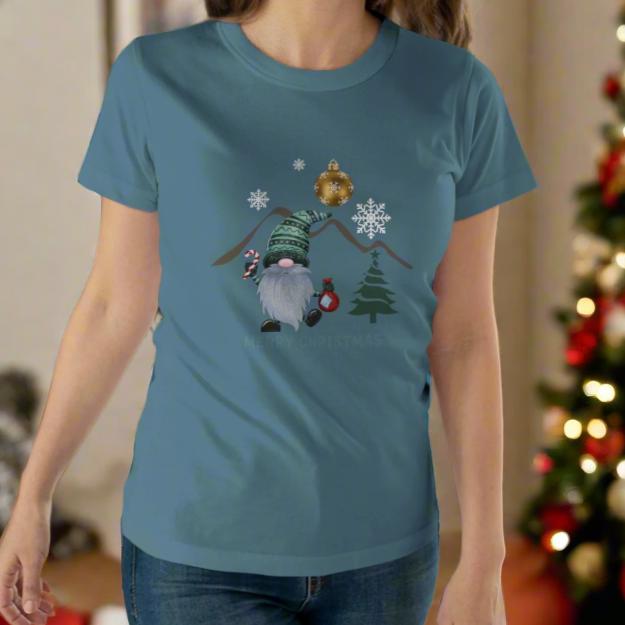 Merry Christmas Time Gnome Women's T-shirt