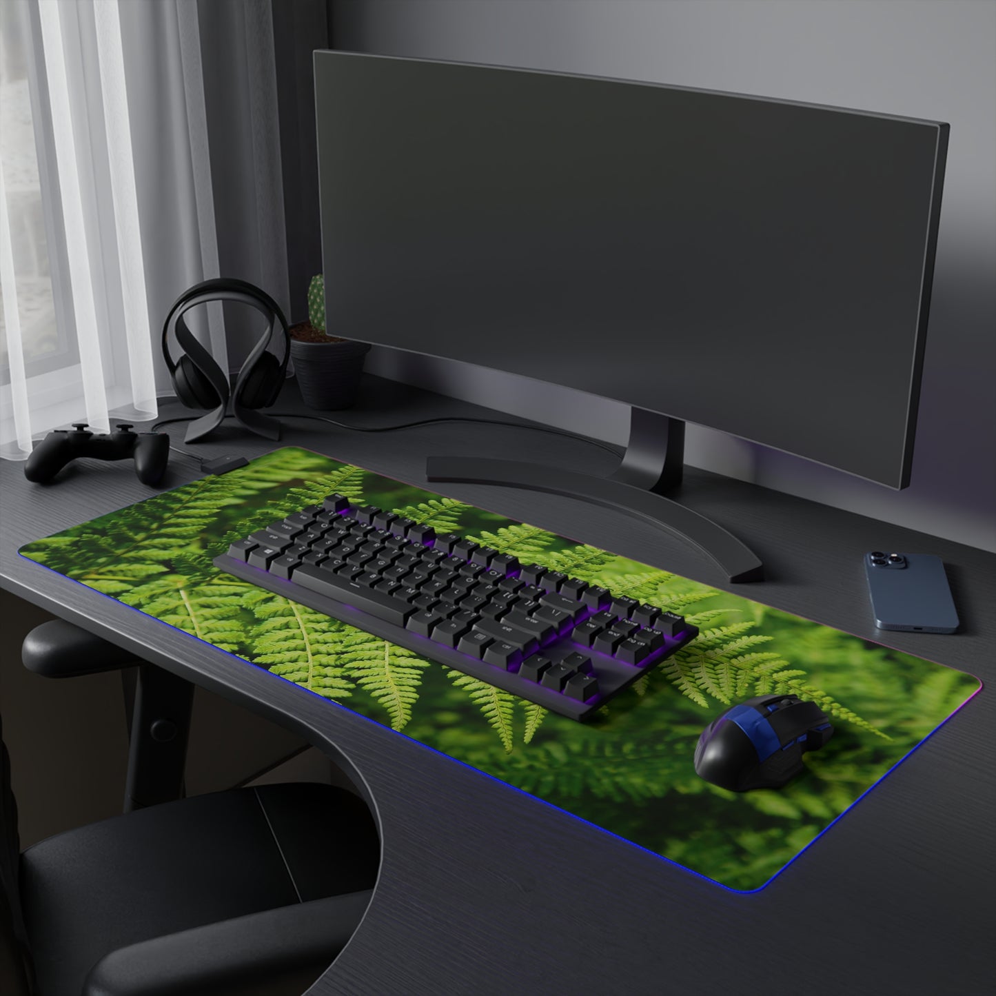 Fern LED Gaming Mouse Pad