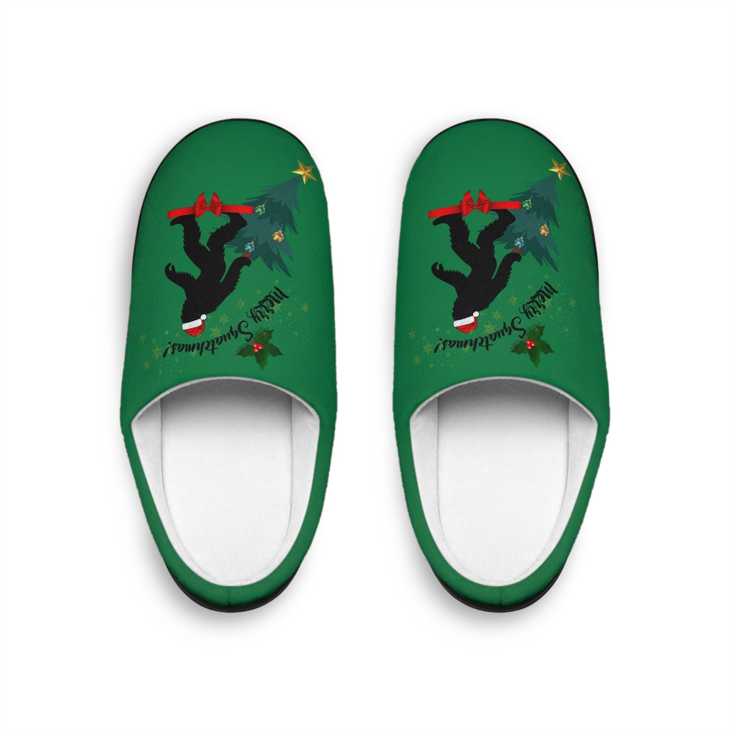 Merry Squatchmas - Men's Slippers