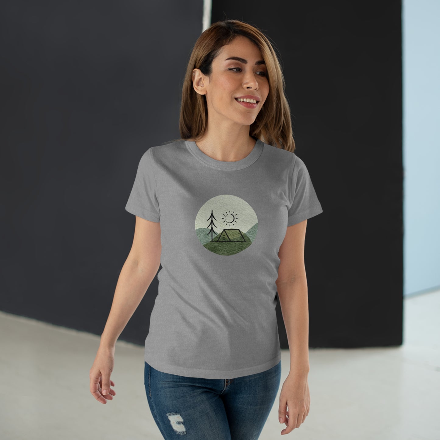 Camp with Me - Women’s Tee