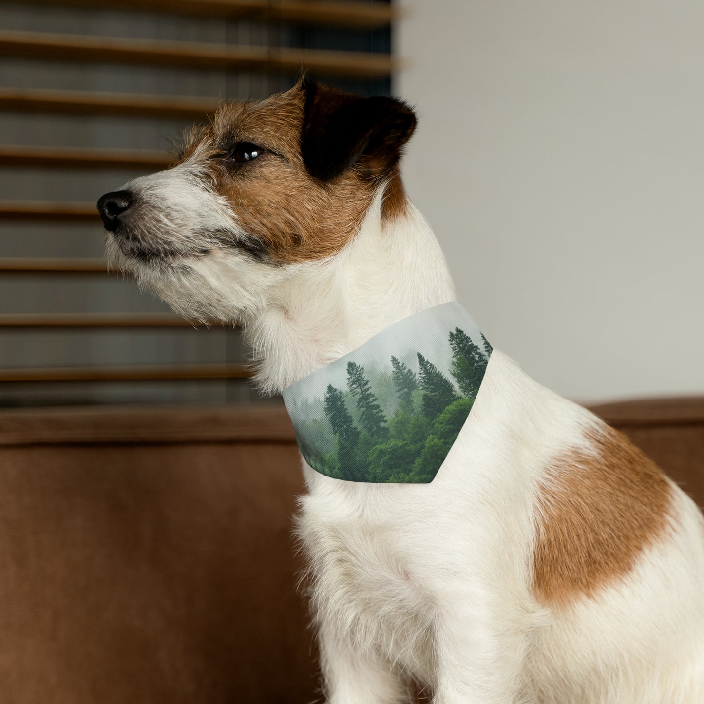 Foggy Mountain Pet Bandana Collar