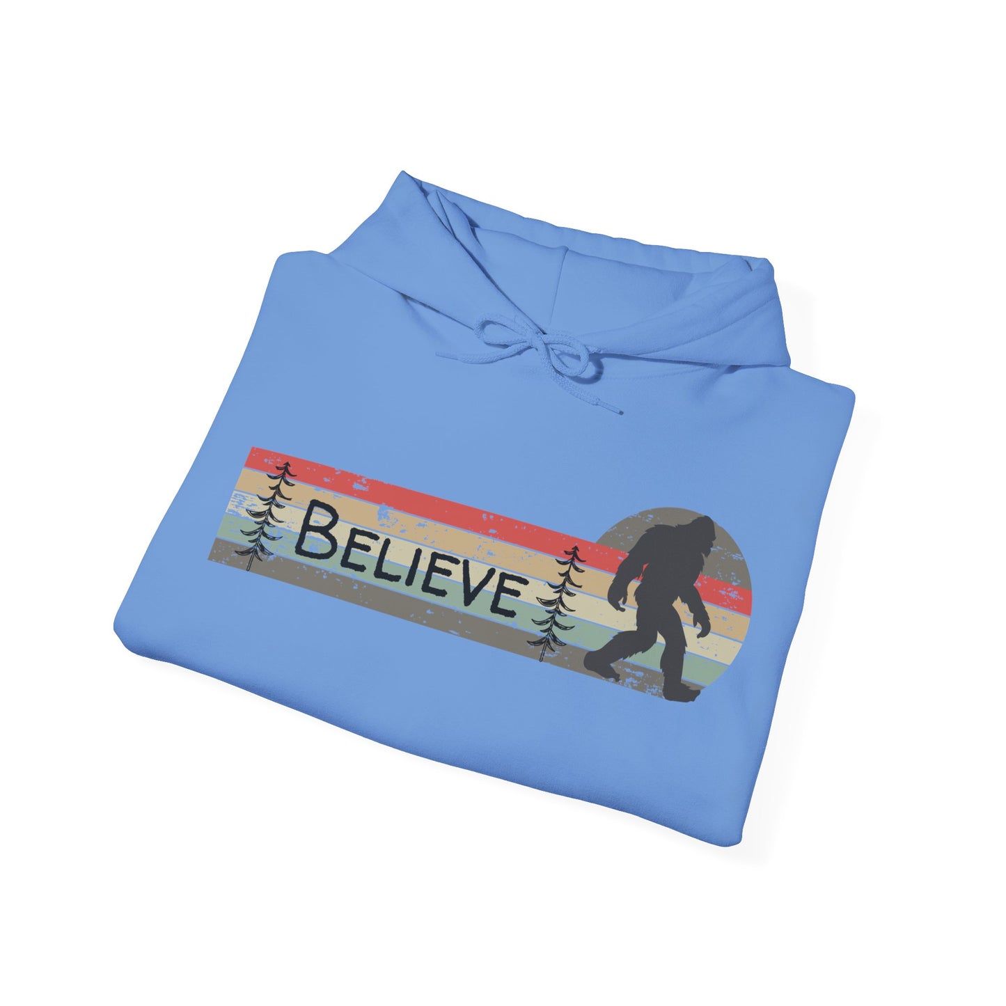 Bigfoot Believe Hooded Sweatshirt