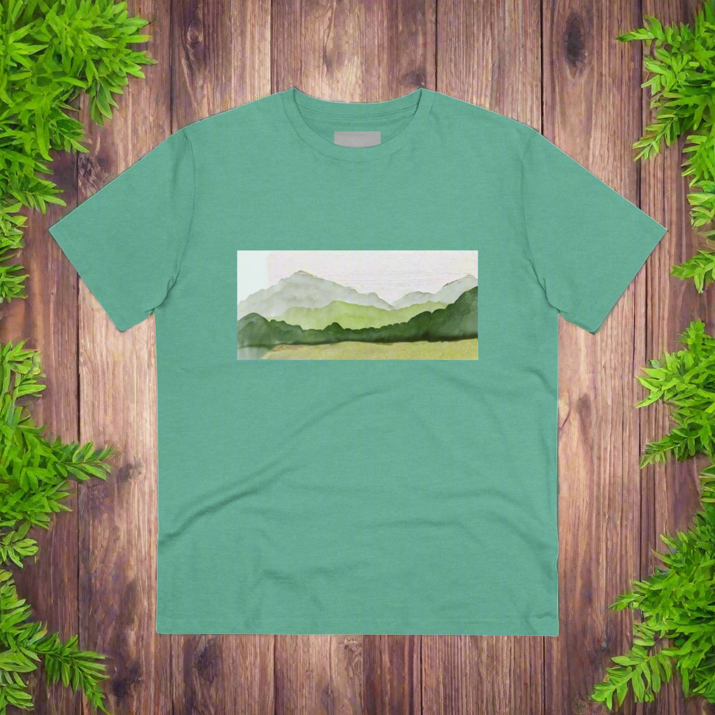 Mossy Mountain Organic Creator T-shirt - Unisex