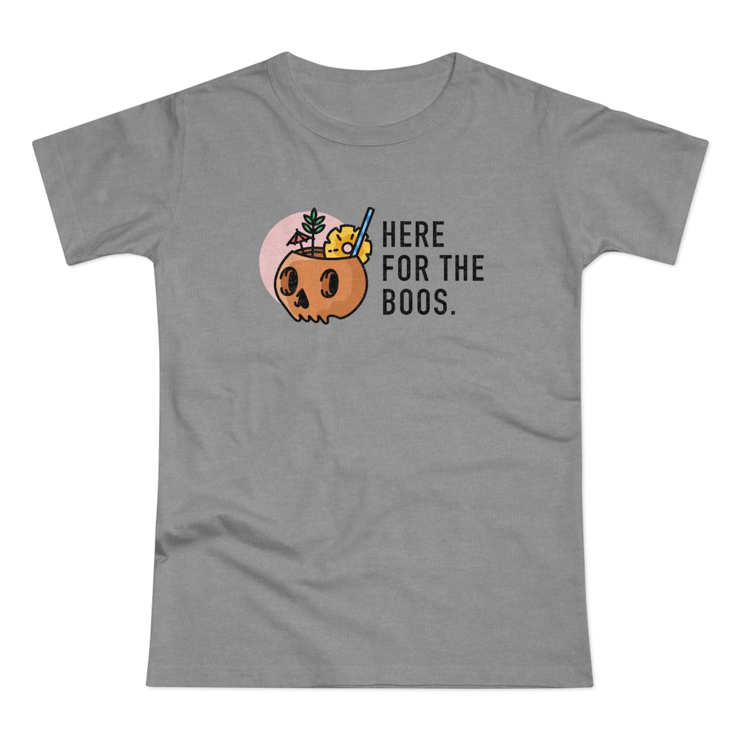 Here For The Boos - Women’s Maple Tee