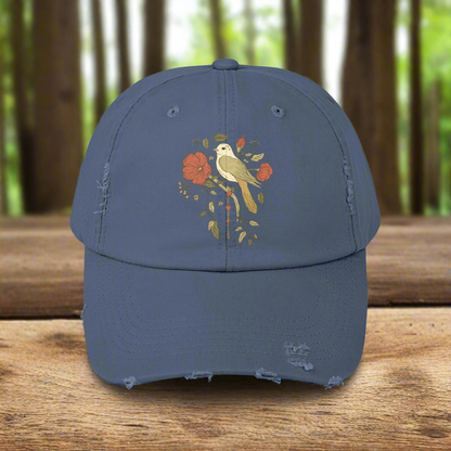 Hey Bird - Distressed Cap