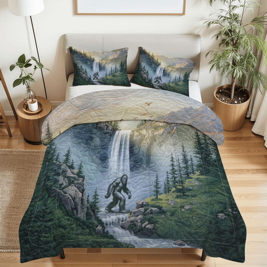 Bigfoot Waterfall Full Comforter - 3 PCS Set