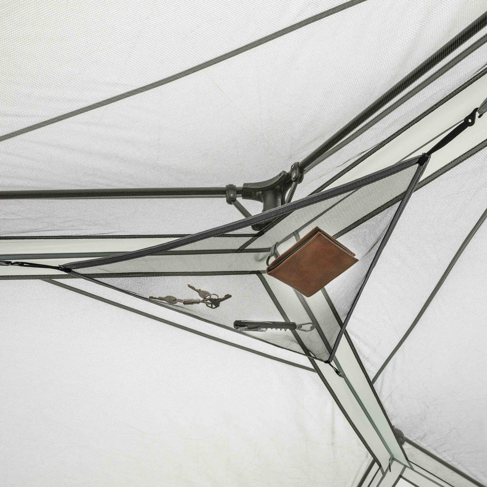 WMT-171582 17 X 15 11-Person Instant Hexagon Cabin Tent