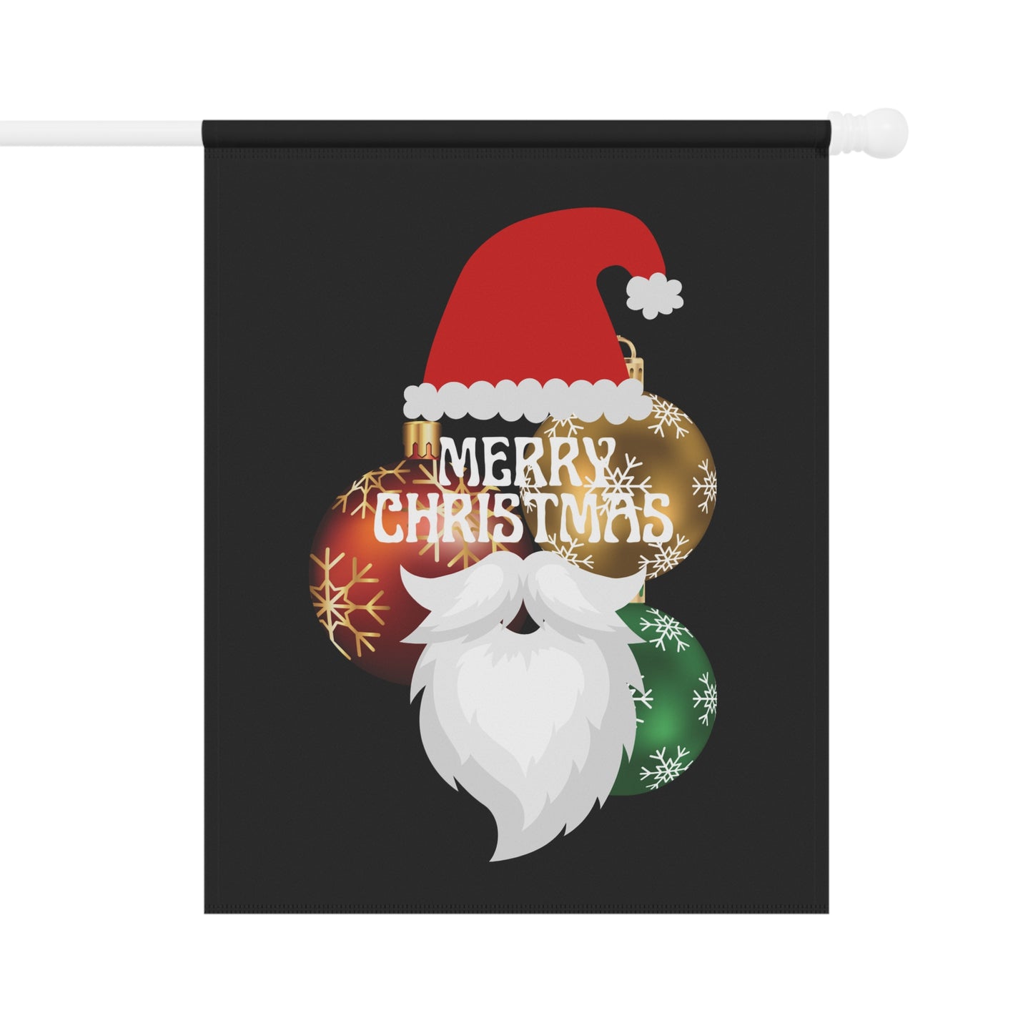 Christmas Santa Garden Banner