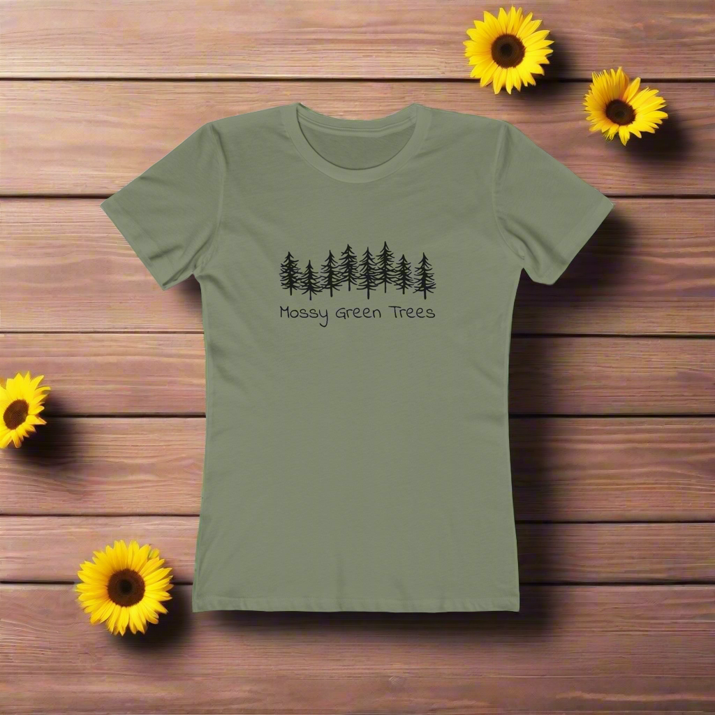 Pine Trees Tee for Women