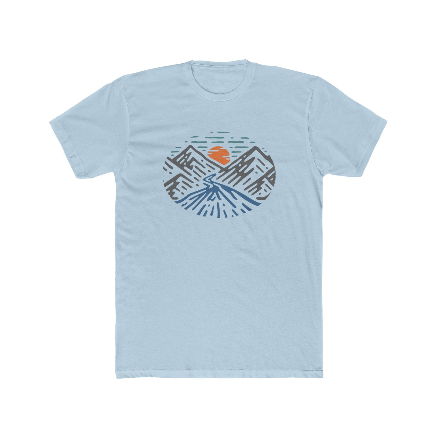 Mountain Air Men's Cotton Crew Tee