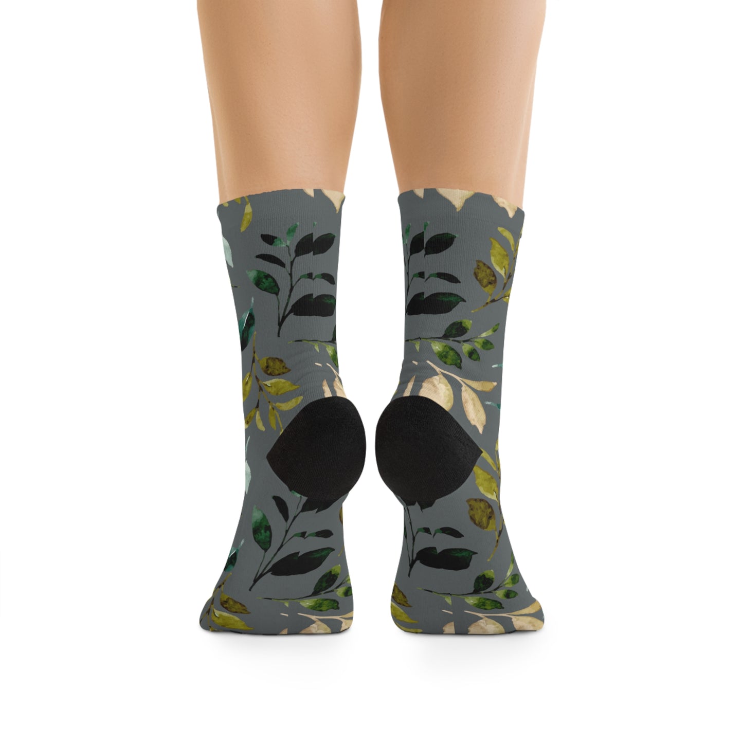 Green Leaf - Recycled Poly Socks