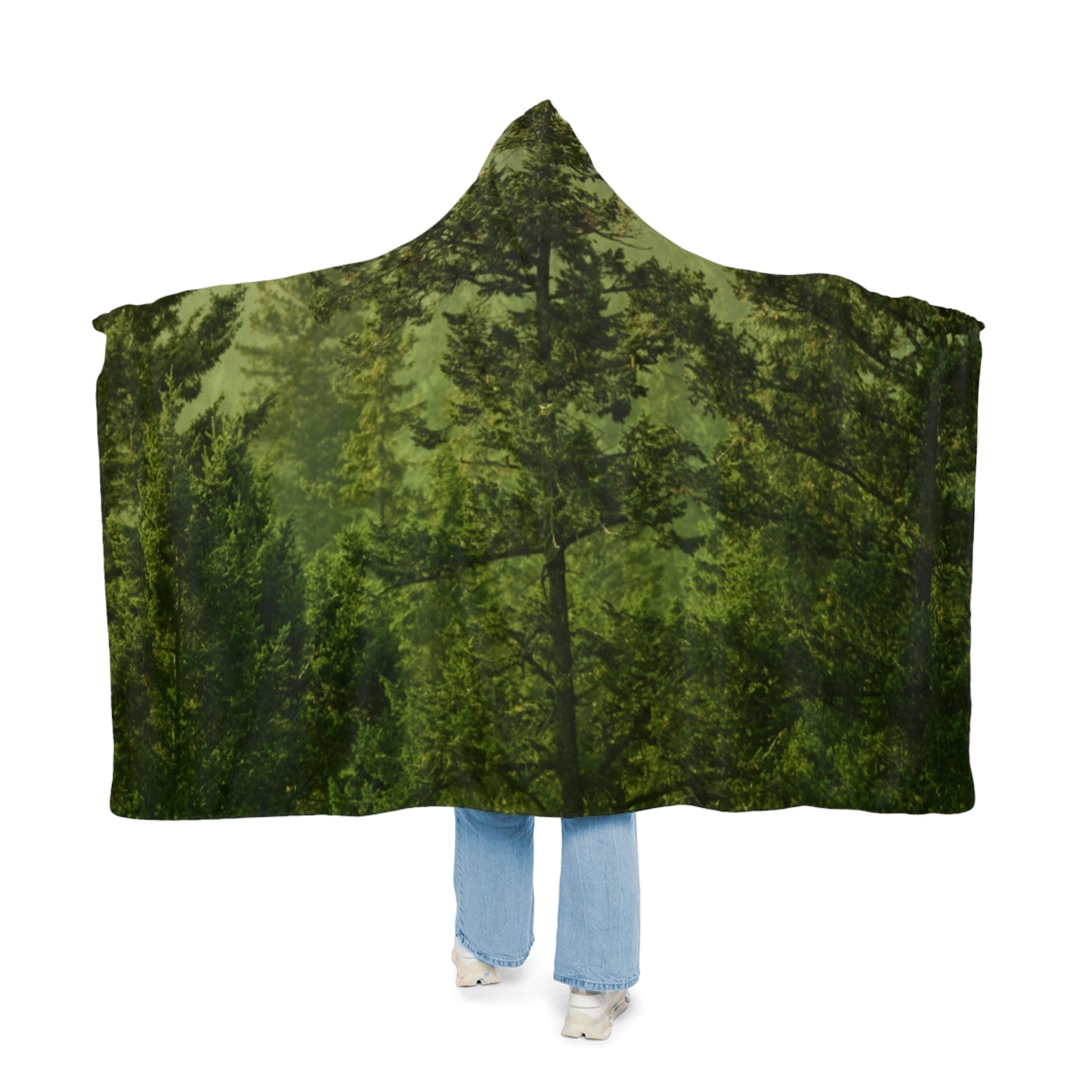 Mossy Green Tree Blanket